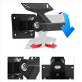 thumbnail image 2 of 5X Universal Wall Mount Stand for 15-27inch LCD LED Screen Height Adjustable Monitor Retractable Wall, 2 of 8
