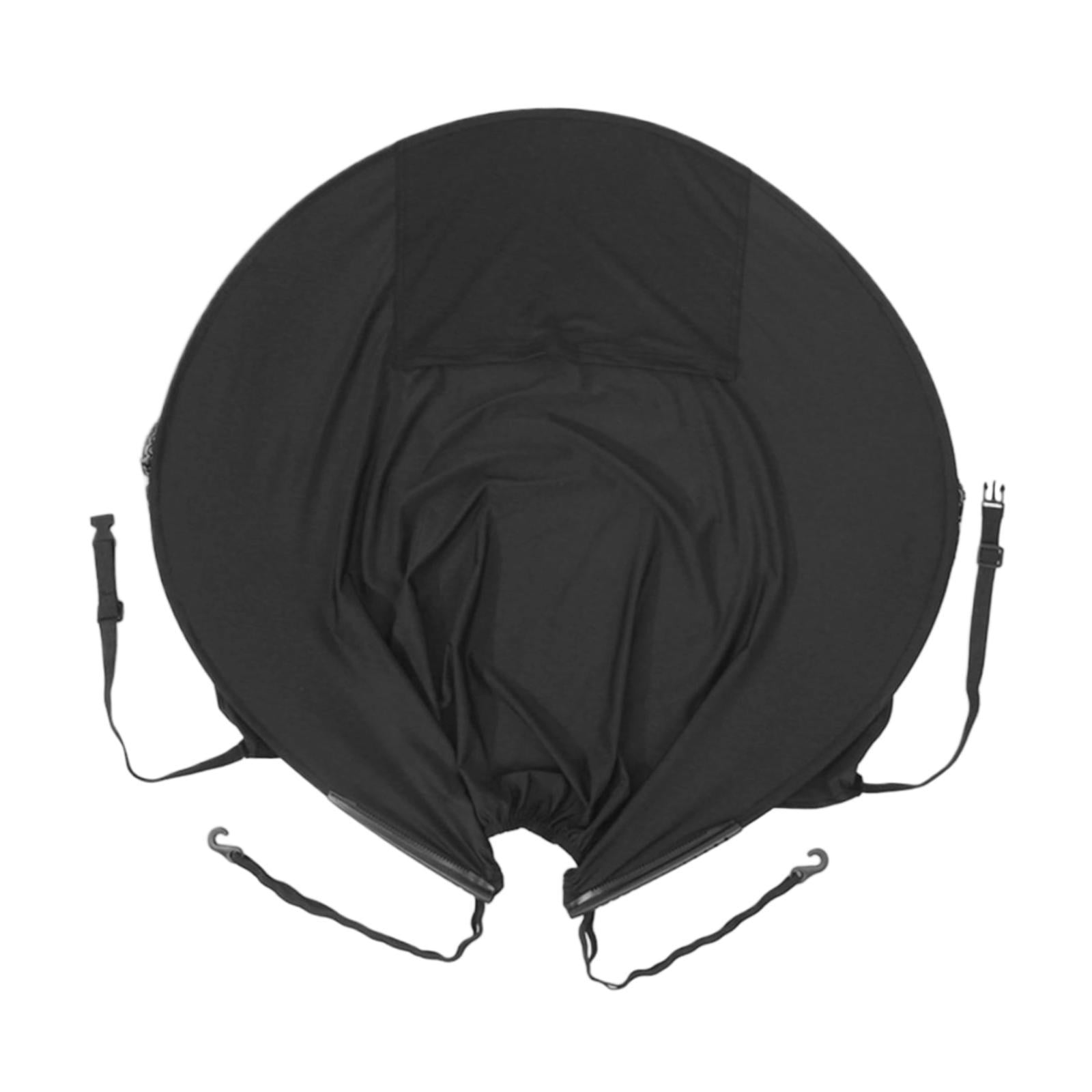Zxpjkyu Baby Stroller Sunshade Cover, Outdoor Portable Easy Install Breathable Universal Black