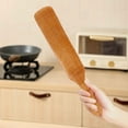 thumbnail image 3 of Juego de espátulas de madera (5 piezas) - Juego de herramientas de cocina de madera de teca - Utensilios de cocina de madera antiadherentes y resistentes al calor para revolver y mezclar, 3 of 8