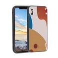 thumbnail image 1 of Compatible with iPhone XS Phone Case, Abstraction 18 Case Men Women, Flexible Silicone Shockproof Case for iPhone XS, 1 of 1