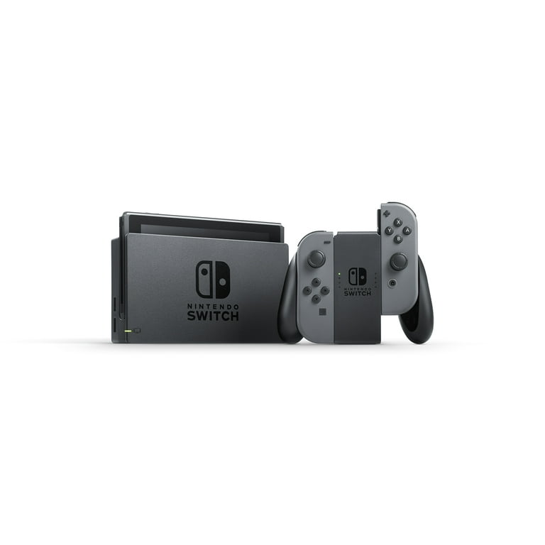 Restored Nintendo HACSKAAAA Switch with Gray Joy-Con (Refurbished