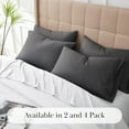 thumbnail image 4 of Southshore Fine Living, Inc. Pillow Covers, Fit Full, Twin or Queen Pillows, 20" x 30", Slate, 4 of 8