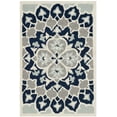 thumbnail image 2 of SAFAVIEH Bellagio Zoja Floral Wool Area Rug, Navy Blue/Ivory, 2' x 3', 2 of 8