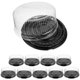 thumbnail image 5 of 10 unidades de recipientes de plástico transparente para alimentos, pasteles y otros artículos, con tapa, de 20 cm (8 pulgadas)., 5 of 8
