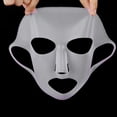 thumbnail image 3 of Silicone Reusable Waterproof Beauty Face Moisturizing Mask For Sheet Mask Cover (Transparent), 3 of 7