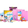 thumbnail image 1 of Set de útiles escolares Enday Back to School para niños, color rosa, 1 of 6