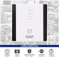 thumbnail image 2 of Regulador de Voltaje Electrodomesticos CDP R-AVR2408 2400VA/1200W AVR Supresor de Picos 9 Salidas, 2 of 5