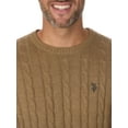 thumbnail image 3 of U.S. Polo Assn. Men's Crew Neck Cable Sweater, 3 of 3