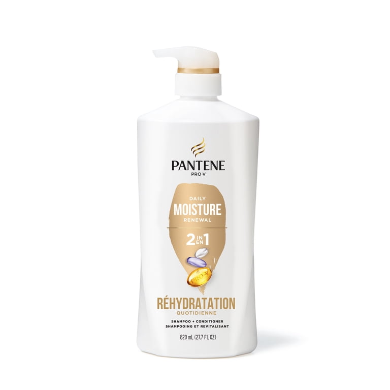 Pantene Moisture Renewal 2 in 1 Shampoo and Conditioner, 27.7 fl