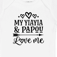 thumbnail image 4 of Inktastic Yiayia and Papou Love Me Granddaughter Girls Baby Bodysuit, 4 of 5