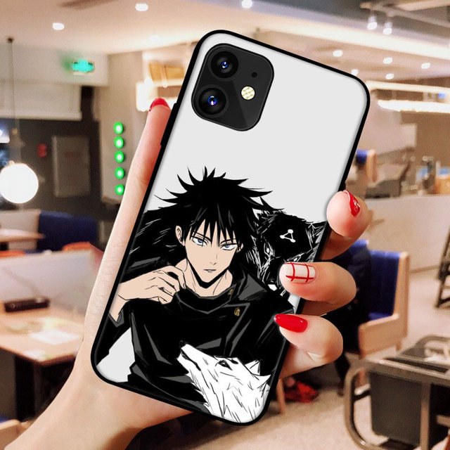 Jujutsu Kaisen Fushiguro Megumi Para iPhone 11 12 13 Pro Max 12 13Mini Funda De Silicona Suave Para Teléfono
