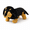 Black, variant on Dachshund Plush Toy, 9.8 Inch Soft Sausage Dog Stuffed Animal, Cute Long Body Dog Plushie with Floppy Ears & Detailed Face, Cozy Cuddly Companion for Kids, Dog Lovers, Birthday, Christmas, Room Decor