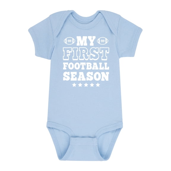Instant Message - My First Football Season - Infant One Piece