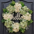 thumbnail image 1 of Spring And Summer Wreath Hydrangea Simulation Wreath Door Decoration Letter Card Fake Flower Decoration Door Wall Hanging, 1 of 6