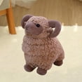 thumbnail image 1 of Almohada para dormir, juguete de peluche de oveja, almohadas de peluche, muñecos de animales, juguetes suaves para el hogar, oficina, regalos de , 45cm Marrón, 1 of 8