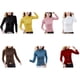 thumbnail image 4 of Minnieouse Camiseta para mujer, ropa interior cómoda de algodón con medio cuello y manga larga, jersey, abrigo ligero, delicado, Simple, maleable Prendas para la parte del cuerpo Amarillo Amarillo L Minnieouse AP013430-02, 4 of 6