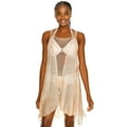 thumbnail image 2 of ELAN Melon Crochet Inset Swim Cover-up Dress, US Medium, UK Medium, NWOT, 2 of 4