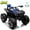 Blue, variant on 4 Wheeler for Kids, Joyracer 4WD Electric Atv for Kids, 24 Volt Ride on Toys, Outdoor Gift with 800W Motor, Bluetooth Music, Horn, LED, Black