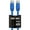 Blue, variant on Cat 5e Ethernet Cable 1 FT in White 6 Pack 1 Gbps Speed Network Short Round Rj45 Outdoor Indoor Direct Burial Bare Copper LAN Patch Cable for Router Gaming PS5 XBOX Printer Computer CCTV Switch