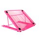 thumbnail image 2 of Soporte plegable para computadora portátil Soporte portátil ajustable para computadora portátil Soporte de acero laminado en frío, Rosa Monstrate EL4098-02B, 2 of 2