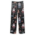 thumbnail image 5 of Gubotare Cute Boy Christmas Pajamas 2-Piece Girls Pajamas, Long Sleeve Tie Dyed Girls Pajamas Size 13-14 (Black,13-14 Years), 5 of 9
