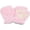 A1#-Pink, variant on Women's Cute Cat Paw Fingerless Gloves, Warm Half Finger Cartoon Mittens