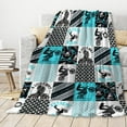 thumbnail image 2 of Dirt Bikes Blanket,Gift for Motocross Rider,Extreme Sports Flannel Blanket for Boys Kids Teens,Motorcycle Fuzzy Blanket Plush Blankets for Couch,Bed,Camping,60"x80"-Queen Size for Adults, 2 of 6