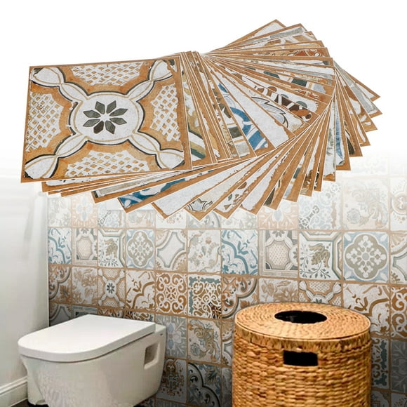 Etiqueta Engomada Del Azulejo, Etiqueta Engomada De La Pared De DIY, Autoadhesiva Para El Del Hogar De La Cocina Del Dormitorio