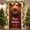 E, variant on Uutvery Christmas Holiday Door Cover 35x72 Inches, Santa Claus Design with Quality Material,Xmas Door Hanging Decor for Seasonal Decorations and Celebrations