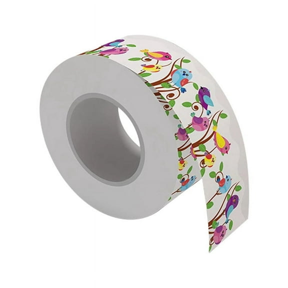 1 Roll Bulletin Board Borders Bird Sticker 65.6Ft in Length, Waterproof Adhesive for Classroom Decor