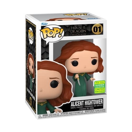 FUNKO POP HOUSE OF THE DRAGON - ALICENT HIGHTOWER (W/ DAGGER) 01 SUMMER CONVENTION 2022 Funko 889698653312