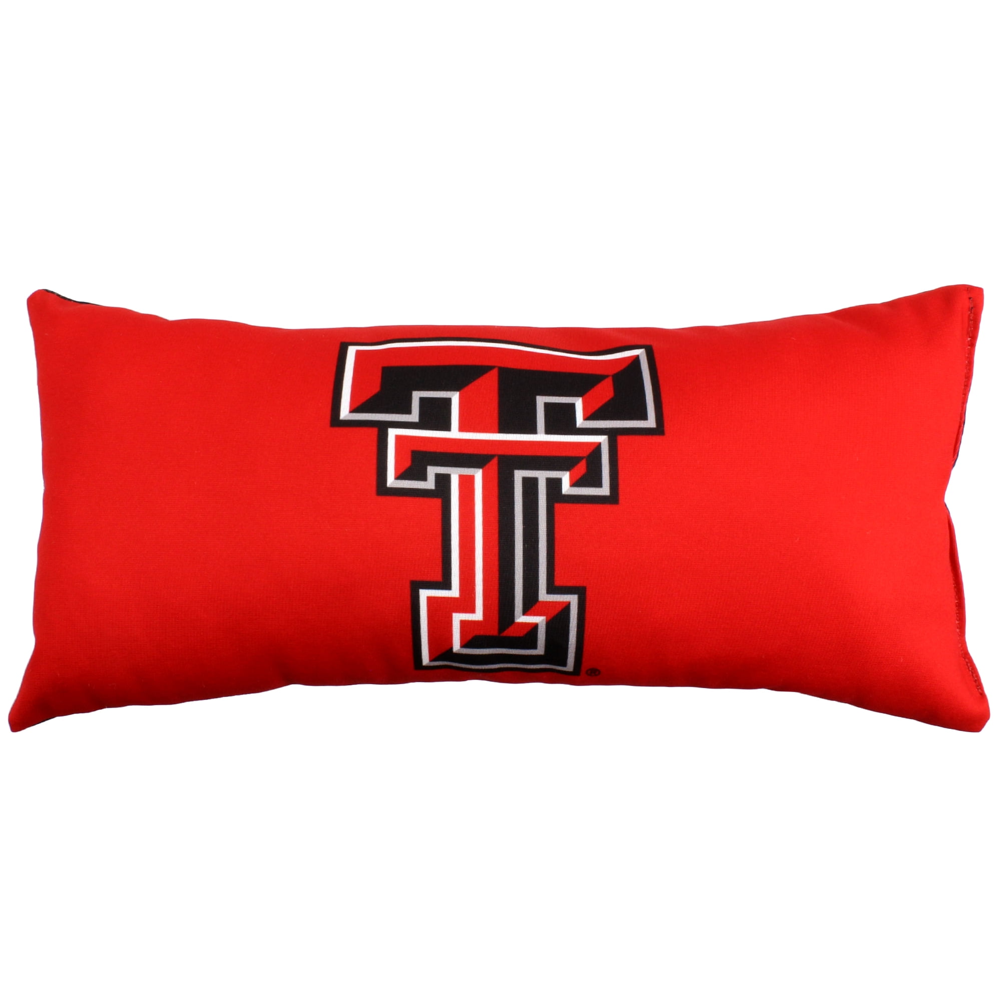 College Covers 16" x 6" Texas Tech Red Raiders Polyester Bolster Pillow