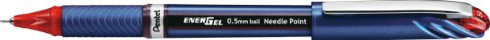 Pentel ballpoint Enajeru Euro BLN25-B 10-pack red