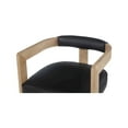 thumbnail image 4 of Meridian Furniture Manchester Black Dining Chair, 4 of 8