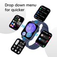 thumbnail image 4 of Reloj inteligente QTLLBT de 1.83 pulgadas con Bluetooth Call, impermeable, azul, 4 of 8