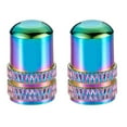 thumbnail image 1 of Splihome Bicycle Aluminum Alloy For- Valves Anode Gas Cap Tire Dust Cover Bright color, 1 of 8