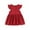 Red, variant on LLYWEY Toddler Girls Ruffle Dresses - Baby Girl Sleeveless Tank Dresses - Kids Casual Summer Solid Color Pleated A Line Princess Party Dresses, Style BY-102, Beige, 3T
