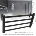 thumbnail image 4 of Quick Heating Electric Heated Towel Rack, Wall Mounted Thermostatic With Digital Display For Large And Thick Towels, 4 of 8