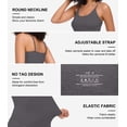 thumbnail image 3 of ANLIQI Womens Bamboo Rayon Tank Tops Summer Adjustable Spaghetti Strap Camisoles Basic Undershirts Soft Layering Tops(3F, L), 3 of 8