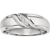 1/20 Carat T.W. Diamond Sterling Silver Band