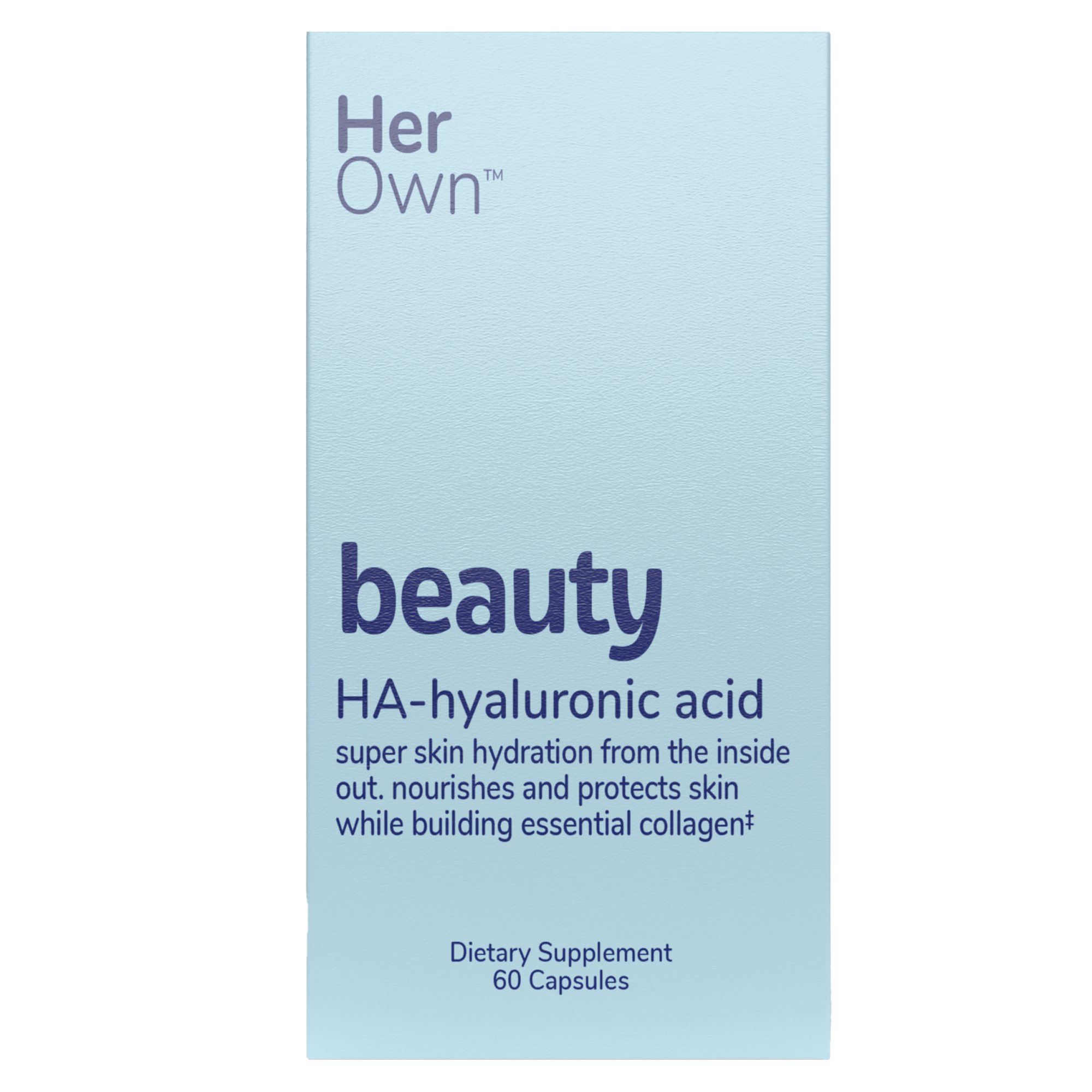 Her Own Beauty Hyaluronic Acid Capsules, Skin Hydration, Essential