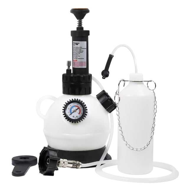 Manual de bomba de purga de frenos SMOVIEPRO 2L para automóviles europeos