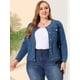 thumbnail image 2 of ChaqueVaqueManLarTalGrande PaMujer Azul Claro 3XL, 2 of 6
