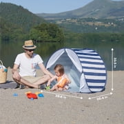 Babymoov Kid's UV Resistant Portable Pop-Up Play Tent, Dark Blue