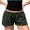 Dark Green, variant on Womens Sweat Shorts Y2K Low Rise Wide Leg Mini Shorts Summer Casual Drawstring Lounge Shorts, L