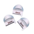 thumbnail image 1 of Abbracc 3Pcs Edge Stitch Lock Sewing Gauge Quilting Template Ruler Mother Seam Guide White, 1 of 8