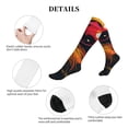 thumbnail image 5 of Pofeuu Watercolor Glasses Guinea Pig Print Compression Socks for Women & Men Circulation - Best Support for Nurses,Running,Athletic,Sports, 5 of 7