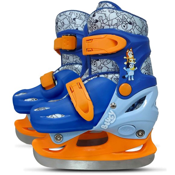 Bluey Y8-Y11 Patins à Glace, Unisexe