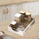 thumbnail image 2 of Organizador de armario extraíble para armario de cocina, bandeja deslizable para escurridor de platos simple Blanco, 2 of 9