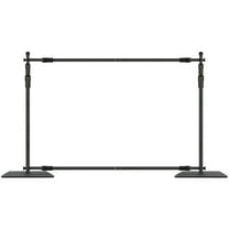 Dranite Heavy Duty Pipe & Drape Kit 10x10 FT, Adjustable Backdrop Stand with Carbon Steel Base
